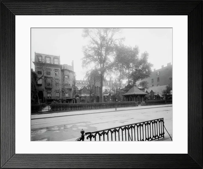 Framed Print : The Little Church around the Corner (Protestant Episcopal Church of the...), N.Y. c1895-1910. Creator: Unknown Framed Print : The Little Church around the Corner (Protestant Episcopal Church of the...), N.Y. c1895-1910. Creator: Unknown
