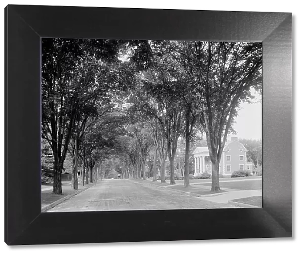 College Street (Sigma Phi), Burlington, Vt. c.between 1910 and 1920. Creator: Unknown