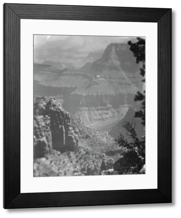 Framed Print : Grand Canyon, Arizona, between 1899 and 1928. Creator: Arnold Genthe Framed Print : Grand Canyon, Arizona, between 1899 and 1928. Creator: Arnold Genthe