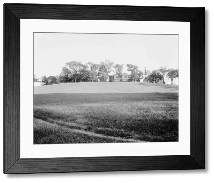 Framed Print : Mary Fletcher [Free] Hospital, Burlington, Vt. between 1910 and 1920. Creator: Unknown
