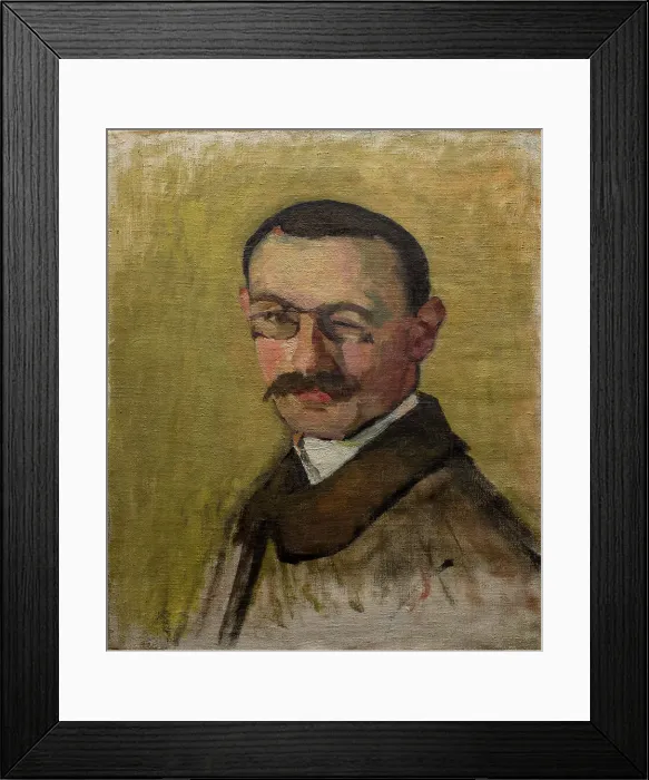 Framed Print : Self-portrait, 1904. Creator: Marquet, Pierre-Albert (1875-1947) Framed Print : Self-portrait, 1904. Creator: Marquet, Pierre-Albert (1875-1947)
