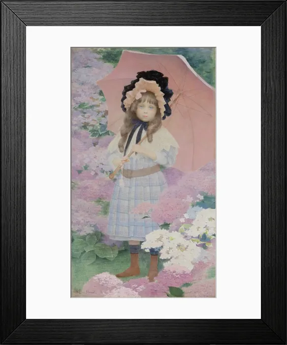 Framed Print : Mademoiselle Rose Worms, c. 1900. Creator: Boutet de Monvel, Maurice (1851-1913) Framed Print : Mademoiselle Rose Worms, c. 1900. Creator: Boutet de Monvel, Maurice (1851-1913)