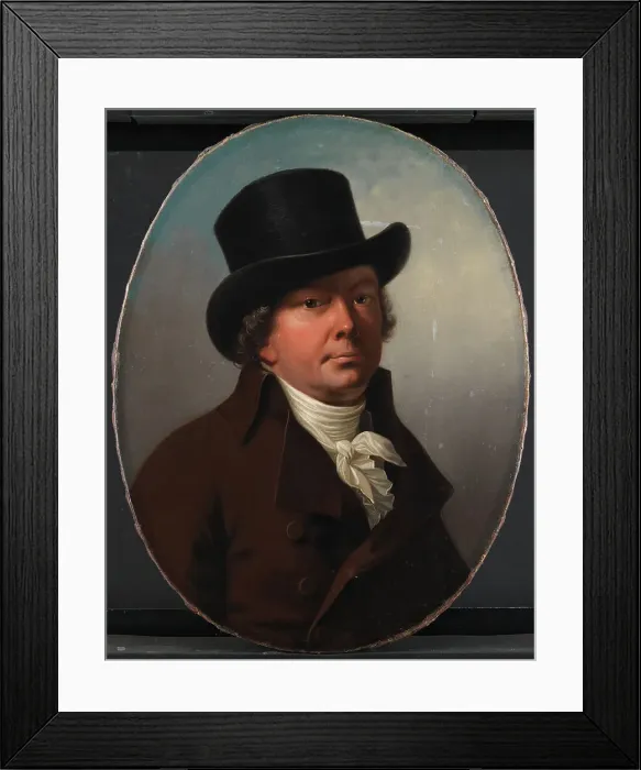 Framed Print : Poul Johan Schouw, Governor of the East Indies, 1799-1800. Creator: Jens Juel Framed Print : Poul Johan Schouw, Governor of the East Indies, 1799-1800. Creator: Jens Juel