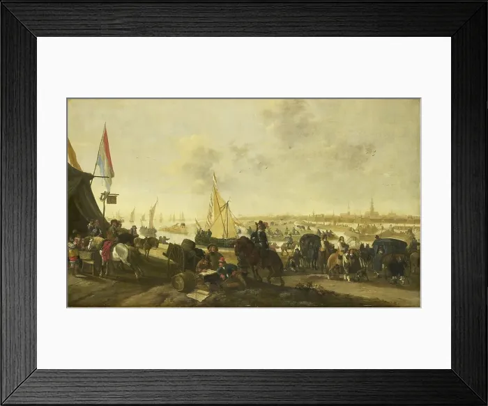 Framed Print : The Siege and Capture of the City of Hulst from the Spaniards, November 5, 1645, 1645. Creator: Hendrick de Meijer Framed Print : The Siege and Capture of the City of Hulst from the Spaniards, November 5, 1645, 1645. Creator: Hendrick de Meijer