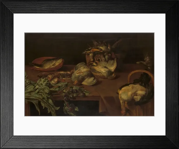 Framed Print : Still Life with Wild Fowl, 1632. Creator: Alexander Adriaenssen Framed Print : Still Life with Wild Fowl, 1632. Creator: Alexander Adriaenssen