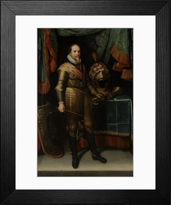 Framed Print : Maurits, Prince of Orange (1567-1625), c.1613-c.1620. Creator: Michiel van Mierevelt Framed Print : Maurits, Prince of Orange (1567-1625), c.1613-c.1620. Creator: Michiel van Mierevelt