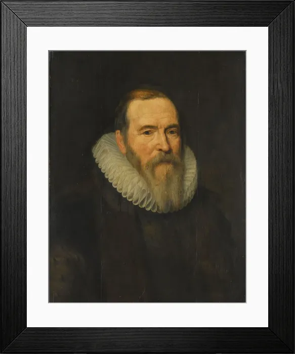 Framed Print : Portrait of Johan van Oldenbarnevelt, in or after c.1616. Creator: Workshop of Michiel Jansz van Mierevelt Framed Print : Portrait of Johan van Oldenbarnevelt, in or after c.1616. Creator: Workshop of Michiel Jansz van Mierevelt