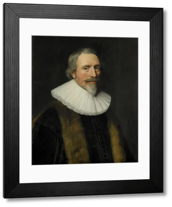 Framed Print : Portrait of Jacob Cats (1577-1660), 1634. Creator: Michiel van Mierevelt Framed Print : Portrait of Jacob Cats (1577-1660), 1634. Creator: Michiel van Mierevelt