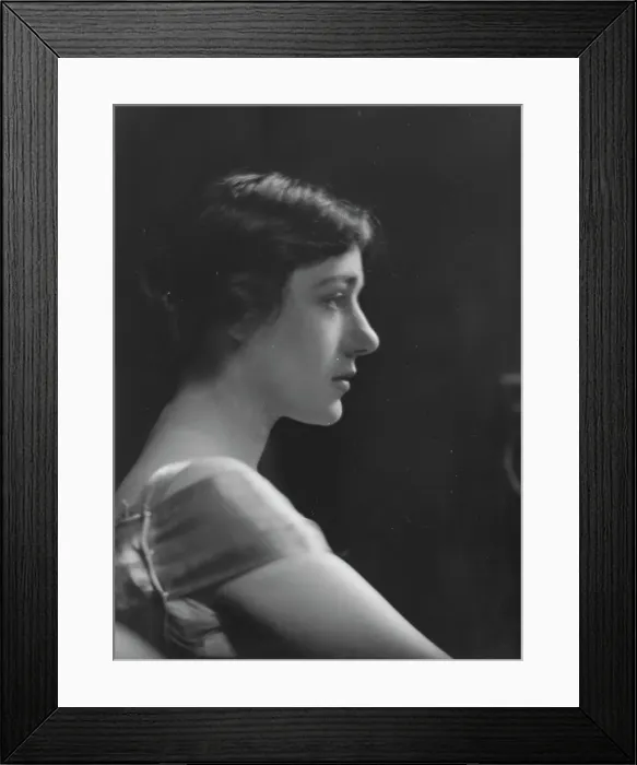 Framed Print : Neumeyer, M.L. Mrs. portrait photograph, 1917 May 22. Creator: Arnold Genthe Framed Print : Neumeyer, M.L. Mrs. portrait photograph, 1917 May 22. Creator: Arnold Genthe