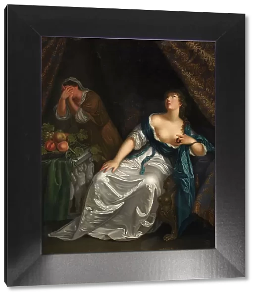 The Death of Cleopatra, 1813. Creator: Julie Lutken