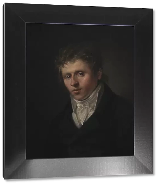 Portrait of the painter Johan Christian Dahl, 1813-1816. Creator: Christian Albrecht Jensen