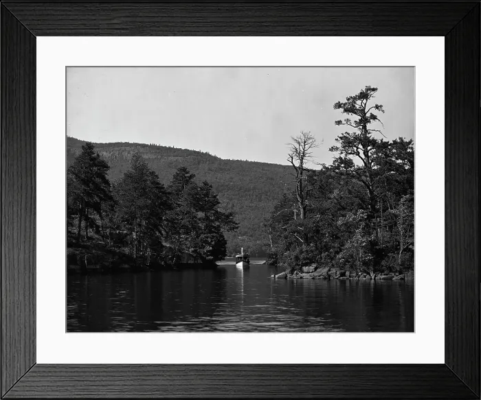 Framed Print : Among the Harbor Islands, Lake George, N.Y. c1904. Creator: Unknown Framed Print : Among the Harbor Islands, Lake George, N.Y. c1904. Creator: Unknown