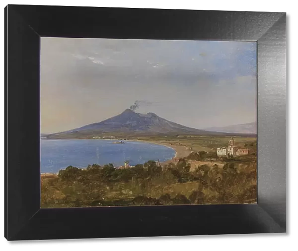 The Gulf of Naples with Vesuvius, 1818-1821. Creator: Franz Ludwig Catel