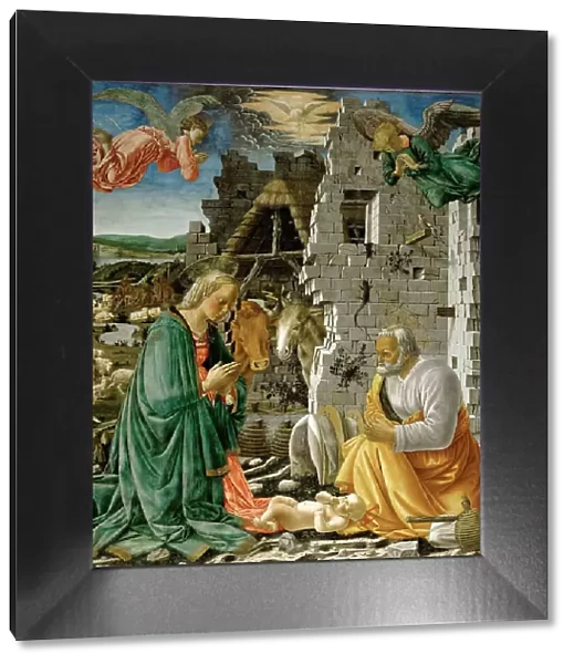 The Nativity, 1465-1470. Creator: Fra Diamante (c. 1430?c. 1492)