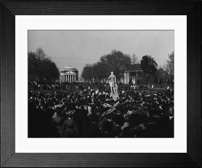 Framed Print : Inauguration Day, U[niversity] of Va. c1905. Creator: Unknown