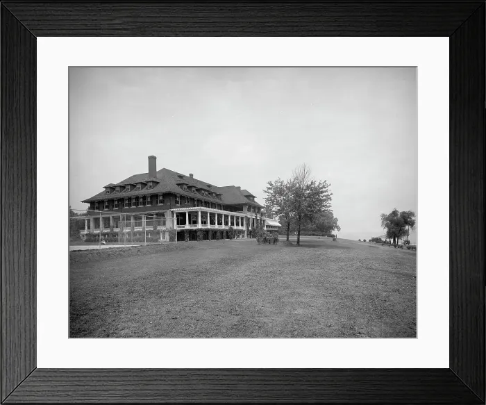 Framed Print : The Country club, Grosse Pointe, Mich. c.between 1910 and 1920. Creator: Unknown Framed Print : The Country club, Grosse Pointe, Mich. c.between 1910 and 1920. Creator: Unknown