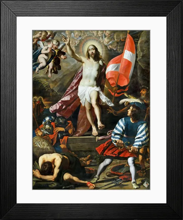 Framed Print : The Resurrection of Christ, c. 1620. Creator: Seghers, Gerard (1591-1651) Framed Print : The Resurrection of Christ, c. 1620. Creator: Seghers, Gerard (1591-1651)
