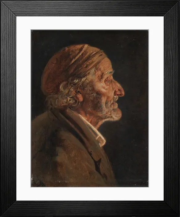 Framed Print : A Neapolitan Fisherman, 1824-1861. Creator: Ernst Meyer Framed Print : A Neapolitan Fisherman, 1824-1861. Creator: Ernst Meyer