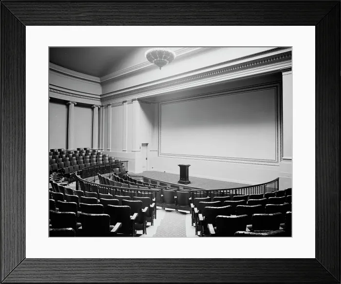 Framed Print : Hemicycle, Toledo Museum of Art, between 1910 and 1920. Creator: Unknown Framed Print : Hemicycle, Toledo Museum of Art, between 1910 and 1920. Creator: Unknown