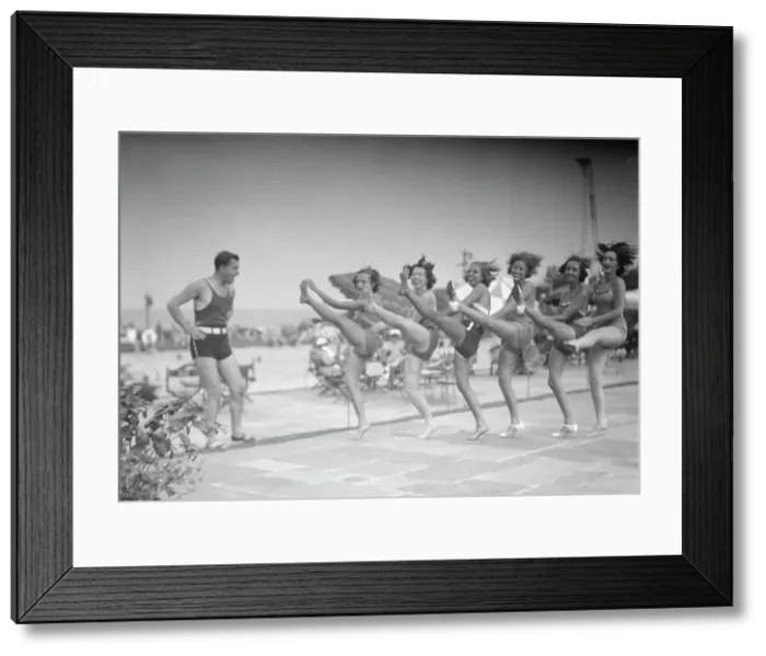 Framed Print : Westchester Country Club, 1932. Creator: Arnold Genthe Framed Print : Westchester Country Club, 1932. Creator: Arnold Genthe