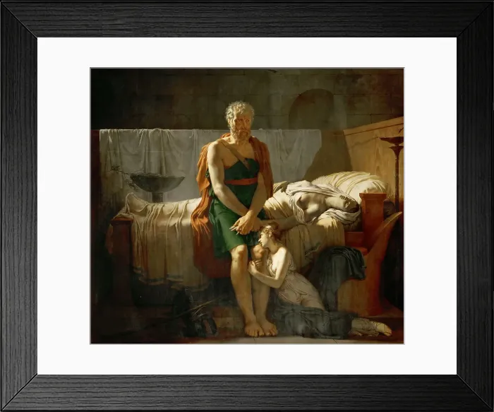 Framed Print : Le retour de Marcus Sextus (The Return of Marcus Sextus), 1799. Creator: Guérin, Pierre Narcisse, Baron (1774-1833) Framed Print : Le retour de Marcus Sextus (The Return of Marcus Sextus), 1799. Creator: Guérin, Pierre Narcisse, Baron (1774-1833)