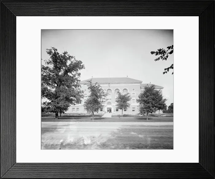 Framed Print : Eastern High School, Detroit, Mich. between 1900 and 1910. Creator: Unknown