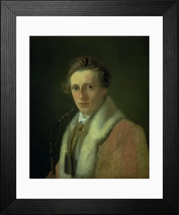 Framed Print : The German Painter Heinrich Marr, 1830-1834. Creator: Wilhelm Bendz Framed Print : The German Painter Heinrich Marr, 1830-1834. Creator: Wilhelm Bendz