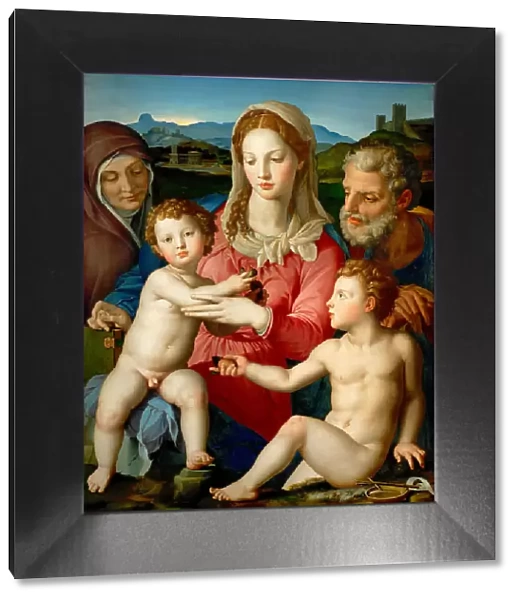 The Holy Family with Saint Anne and the Infant Saint John the Baptist, Second Quarter of the 16th ce Creator: Bronzino, Agnolo (1503-1572)