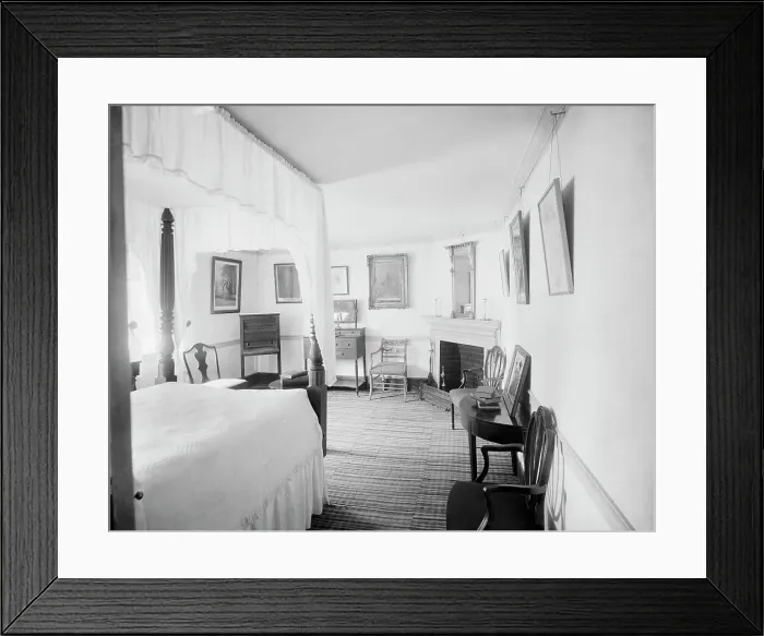 Framed Print : The Lafayette room at Mt. Vernon, c.between 1910 and 1920. Creator: Unknown Framed Print : The Lafayette room at Mt. Vernon, c.between 1910 and 1920. Creator: Unknown