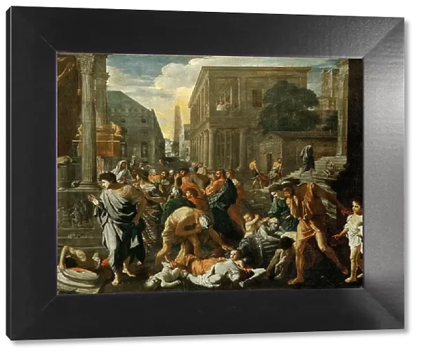 La Peste d'Asdod (The Plague at Ashdod), ca 1631. Creator: Poussin, Nicolas (1594-1665)