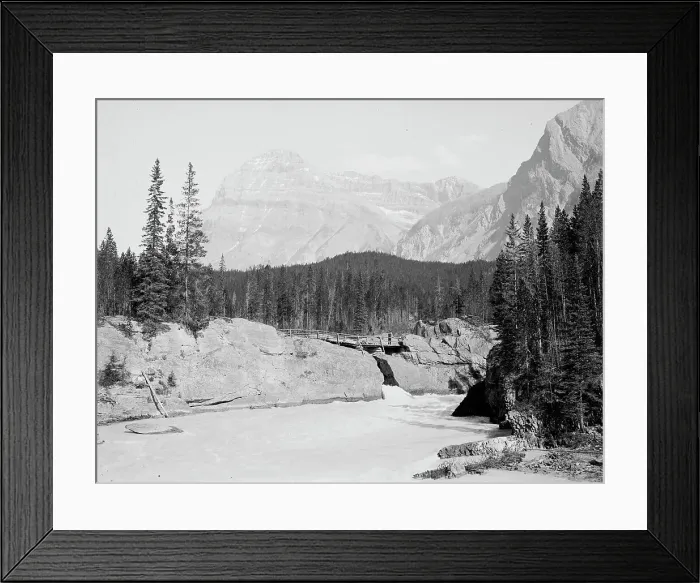 Framed Print : Natural Bridge, Canada, between 1900 and 1910. Creator: Unknown Framed Print : Natural Bridge, Canada, between 1900 and 1910. Creator: Unknown