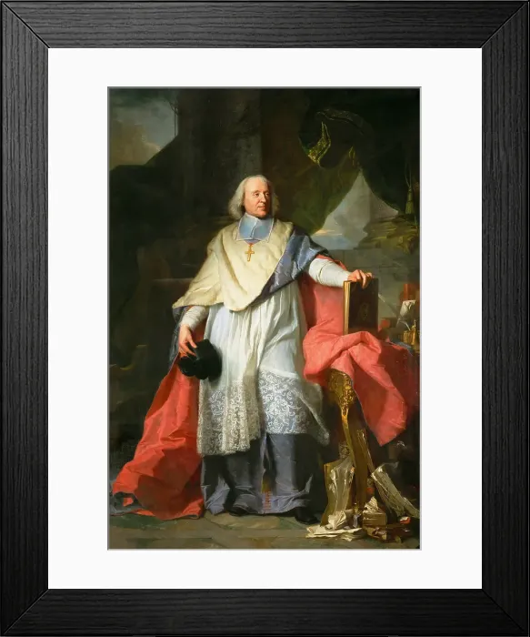 Framed Print : Portrait of Jacques-Bénigne Bossuet (1627-1704), 1702. Creator: Rigaud, Hyacinthe François Honoré (1659-1743) Framed Print : Portrait of Jacques-Bénigne Bossuet (1627-1704), 1702. Creator: Rigaud, Hyacinthe François Honoré (1659-1743)