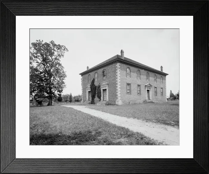 Framed Print : Pohick Church, 1773... c.between 1910 and 1920. Creator: Unknown Framed Print : Pohick Church, 1773... c.between 1910 and 1920. Creator: Unknown