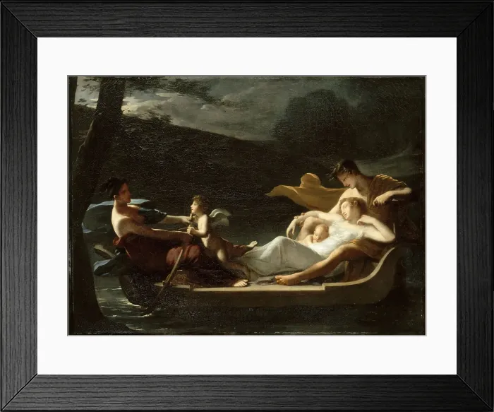 Framed Print : Le Rêve du bonheur (The Dream of Happiness), 1819. Creator: Mayer, Constance (1775-1821) Framed Print : Le Rêve du bonheur (The Dream of Happiness), 1819. Creator: Mayer, Constance (1775-1821)