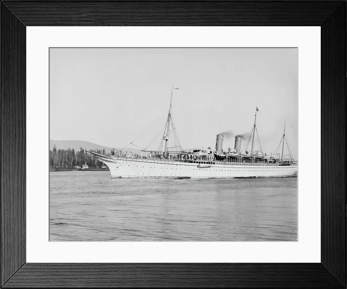 Framed Print : Steamer Empress of China, between 1900 and 1910. Creator: Unknown Framed Print : Steamer Empress of China, between 1900 and 1910. Creator: Unknown