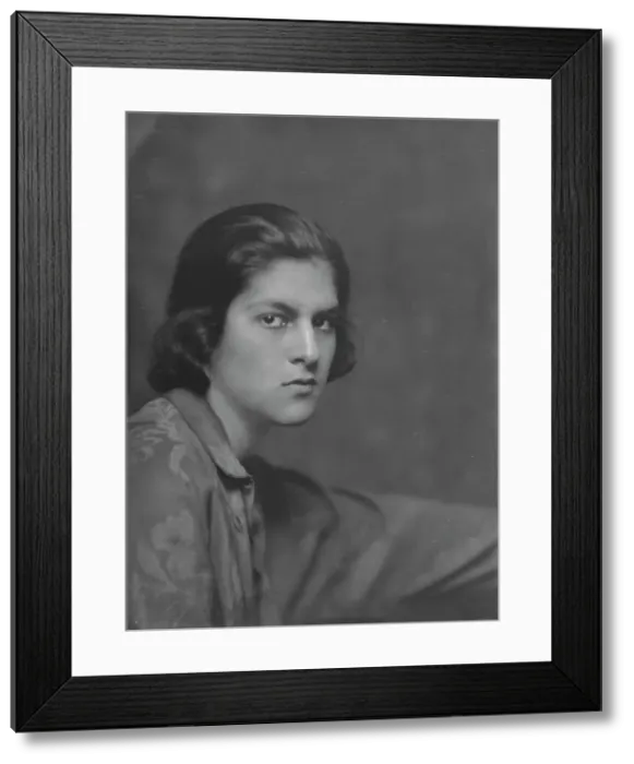 Framed Print : Miss Wittenburg, portrait photograph, 1919 Mar. 27. Creator: Arnold Genthe Framed Print : Miss Wittenburg, portrait photograph, 1919 Mar. 27. Creator: Arnold Genthe