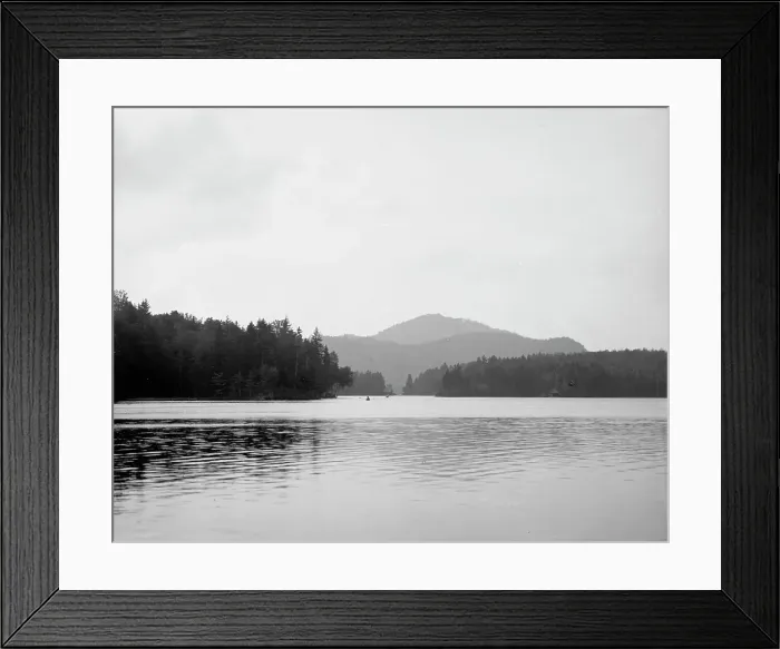 Framed Print : Upper Loon Lake, Adirondack Mts. N.Y. between 1900 and 1910. Creator: Unknown Framed Print : Upper Loon Lake, Adirondack Mts. N.Y. between 1900 and 1910. Creator: Unknown
