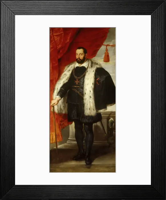 Framed Print : Portrait of Francesco I de Medici (1541-1587), Grand Duke of Tuscany, ca 1624-1625. Creator: Rubens, Pieter Paul (1577-1640) Framed Print : Portrait of Francesco I de Medici (1541-1587), Grand Duke of Tuscany, ca 1624-1625. Creator: Rubens, Pieter Paul (1577-1640)