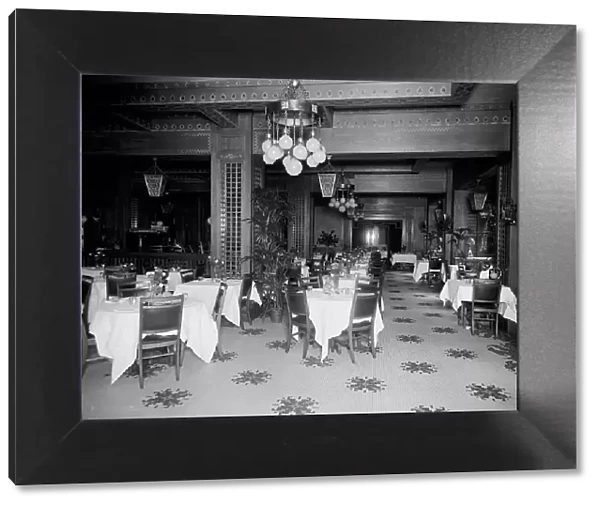 Hotel Griswold cafe, Detroit, Mich. between 1910 and 1920. Creator: Unknown