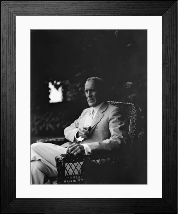 Framed Print : Professor Robert Wood, portrait photograph, 1932. Creator: Arnold Genthe Framed Print : Professor Robert Wood, portrait photograph, 1932. Creator: Arnold Genthe