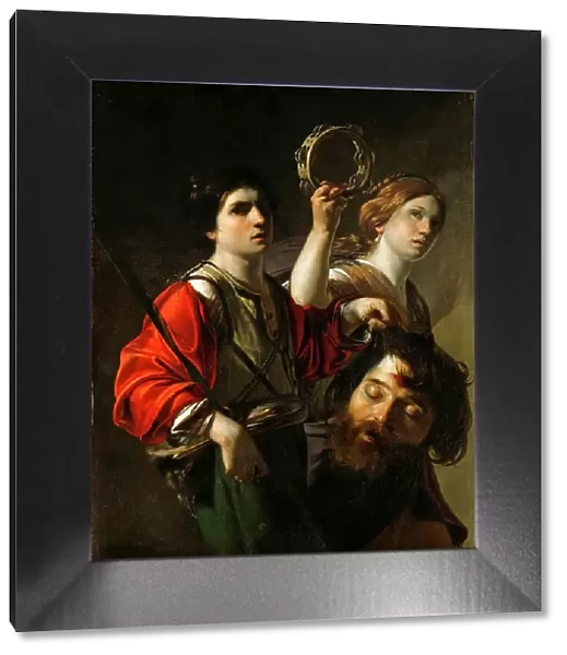 The Triumph of David, c. 1615. Creator: Manfredi, Bartolomeo (1587-1622)