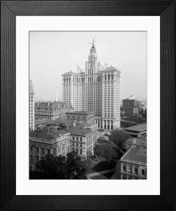 Framed Print : New Municipal Building, New York City, c.between 1910 and 1920. Creator: Unknown Framed Print : New Municipal Building, New York City, c.between 1910 and 1920. Creator: Unknown