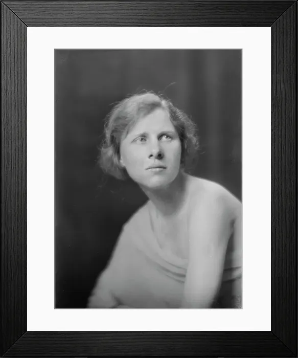 Framed Print : Miss Wullner, portrait photograph, 1918 July 30. Creator: Arnold Genthe Framed Print : Miss Wullner, portrait photograph, 1918 July 30. Creator: Arnold Genthe