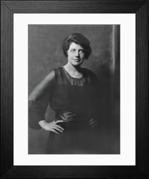 Framed Print : Miss Olive Wyndham, portrait photograph, between 1918 and 1921. Creator: Arnold Genthe Framed Print : Miss Olive Wyndham, portrait photograph, between 1918 and 1921. Creator: Arnold Genthe