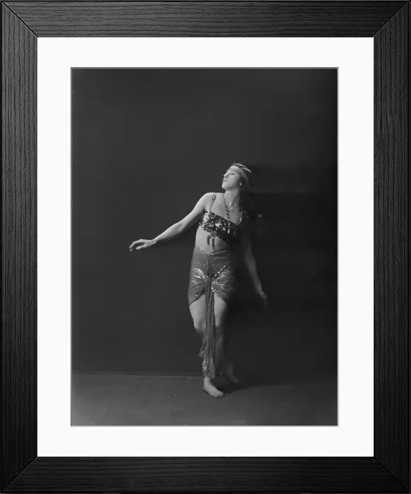 Framed Print : Miss Yvonne, 1918 Dec. 30. Creator: Arnold Genthe Framed Print : Miss Yvonne, 1918 Dec. 30. Creator: Arnold Genthe