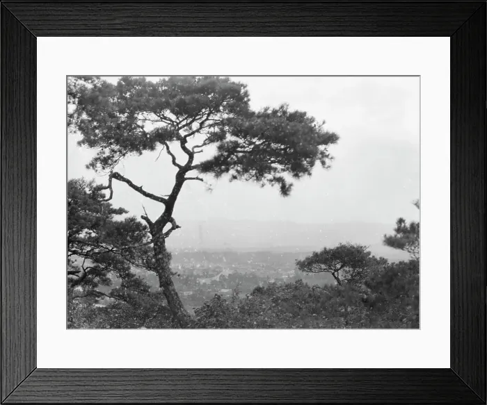 Framed Print : Travel views of Japan and Korea, 1908. Creator: Arnold Genthe