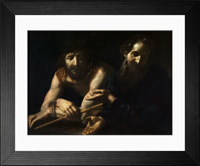 Framed Print : Ecce Homo, c. 1610. Creator: Caracciolo, Giovanni Battista (1578-1635) Framed Print : Ecce Homo, c. 1610. Creator: Caracciolo, Giovanni Battista (1578-1635)