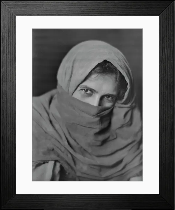 Framed Print : Mme. Zourma, portrait photograph, 1918 Sept. 13. Creator: Arnold Genthe Framed Print : Mme. Zourma, portrait photograph, 1918 Sept. 13. Creator: Arnold Genthe