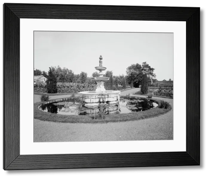 Framed Print : The Gardens, Elm Court, country home of W.D. [i.e. William D.] Sloane, Lenox, Mass. c.1910-1920. Creator: Unknown