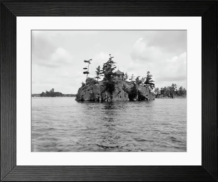 Framed Print : Devil's Oven, Thousand Islands, N.Y. (1902?). Creator: Unknown Framed Print : Devil's Oven, Thousand Islands, N.Y. (1902?). Creator: Unknown